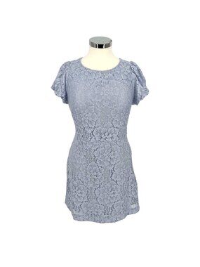 Free People Hailee Open Back Puff Sleeve Dress Twinkling Perry Size Medium NWOT